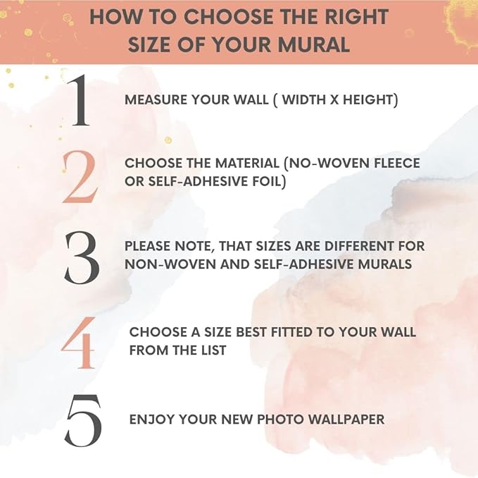 artgeist Wall Mural Faux Cement 135x101 in - Peel and Stick Self-Adhesive Wallpaper Removable Large Sticker Foil Wall Decor Print Design Mural Abstract Beige Rosy f-A-10118-a-b