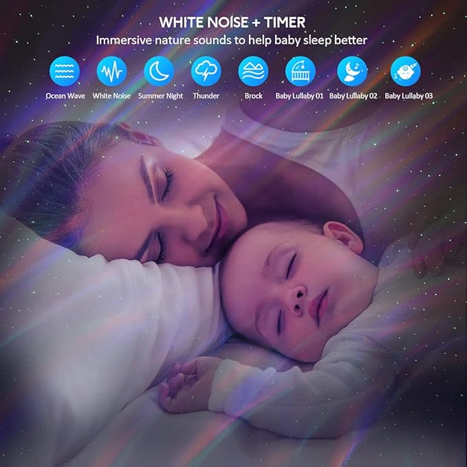 Christmas Gifts for Teens Aurora Projector, Northern Lights Projector Gifts for Teen Boys Teenage Girls, Remote Galaxy Lights for Bedroom Night Light for Kids