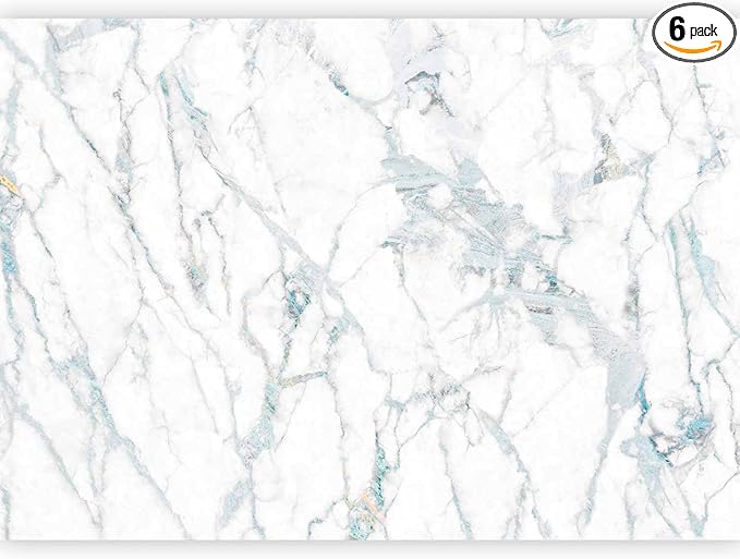 artgeist Wall Mural Marble 116x83 in - Peel and Stick Self-Adhesive Wallpaper Removable Large Sticker Foil Wall Decor Print Design Mural Stone Wall Abstract 3D Effect White Grey f-C-10044-a-c