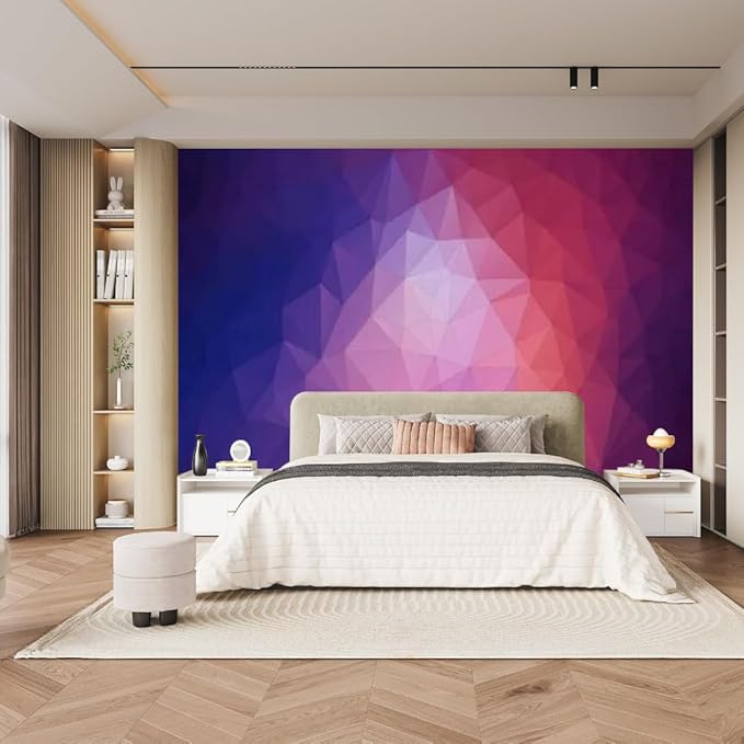 Color Block Large Wall Stickers Mural, Artistic Creativity Removable Wallpaper 3D Murals for Children's Room Dining Bedroom Living Wall Decoration,Peel and Stick,157.5" W x110.3 H