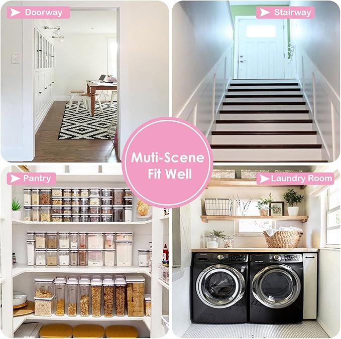 ChrisDowa Blackout Door Curtains for Doorway Privacy, Grommet Closet Curtains for Bedroom Closet Door, Thermal Insulated Temporary Doorway Cover Room Divider Drapes (1 Panel, Pink, 42 x 80 Inch)