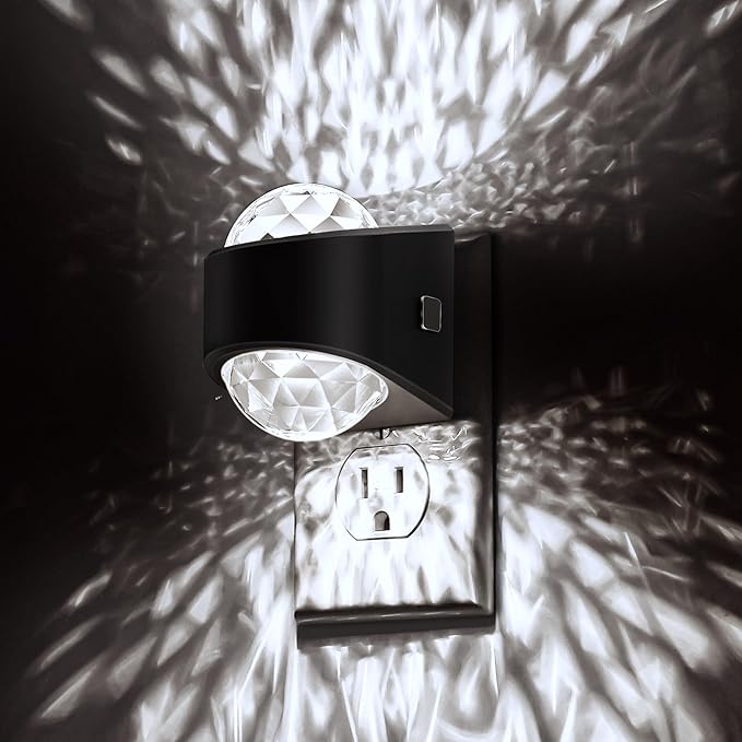 Night Light, Night Lights Plug into Wall, Night Light for Bedroom, Dimmable Brightness, LED Dusk to Dawn Sensor Nightlight for Nursery, Bathroom, Home Decor, Gaming Room, Daylight White 5000k