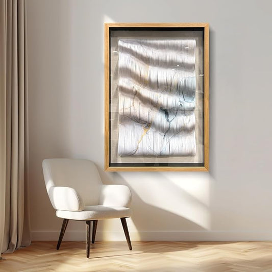 LIUZEYUE - Hand crafted Paper Artwork 3D Wall Art living room wall decor modern 31.5"x47.2"