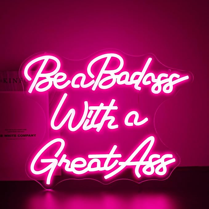 Neon Sign, Neon Signs for Wall Decor Pink Neon LED Signs Room Neon Light Up Signs Home Decor for Bedroom Club Party Bars Shop USB Operated