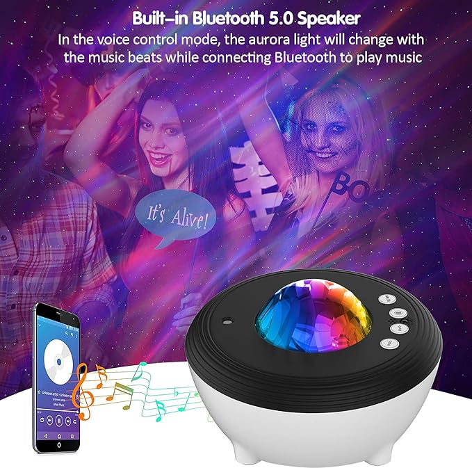 Christmas Gifts for Teens Aurora Projector, Northern Lights Projector Gifts for Teen Boys Teenage Girls, Remote Galaxy Lights for Bedroom Night Light for Kids