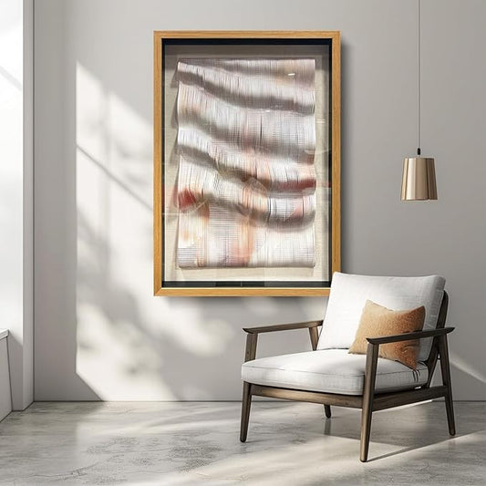 LIUZEYUE - Hand crafted Paper Artwork 3D Wall Art living room wall decor modern 27.6"x39.4"