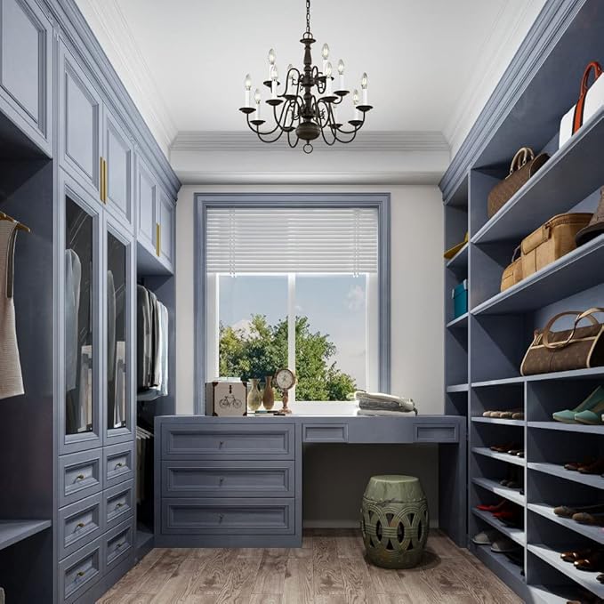 Livex Lighting 5012-07 Williamsburgh 12-Light Chandelier, Bronze