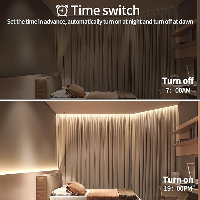 COB LED Strip Lights 50ft,3000K DC 24V Dimmable Warm White Flexible LED Rope Lights for Bedroom,with Remote and app Control LED Lights Strip for Living Room, Shelf, Cabinet