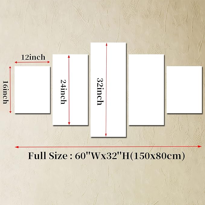 Cawpom Seattle Wall Art Seattle Space Needle Picture Frame Lightning Strikes Storm City Wall Decor Black and White Gold Canvas Print Washington Painting Poster Home Decoration(60x32 inches)