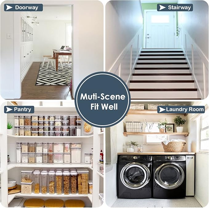 ChrisDowa Blackout Door Curtains for Doorway Privacy, Grommet Closet Curtains for bedroom closet door, Thermal Insulated Temporary Doorway Cover Room Divider Drapes (1 Panel, Light Grey, 42 x 80 Inch)