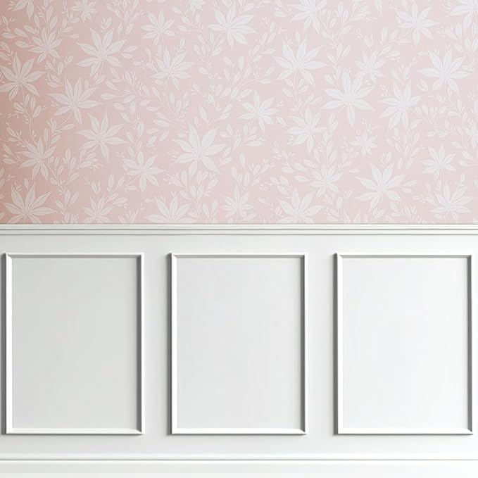 4-Piece 35.4-Inch Top Rails, Compatible with Our Wall Molding Trim Kit for Accent Wall