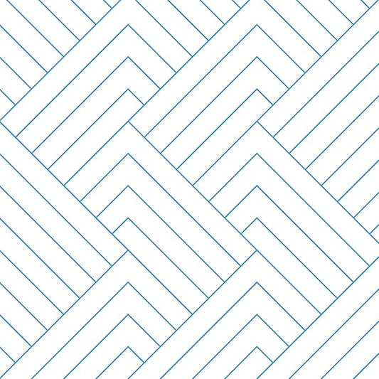 Blue White Geometric Peel and Stick Wallpaper Self Adhesive Geometric Contact Paper for Walls Striped Wallpaper Peel and Stick Modern Accent Wallpapers for Bedroom Kitchen Bathroom 17.5"x120"
