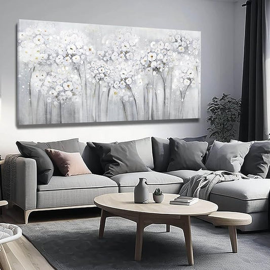 Artexist Wall Decor for Living Room Landscape Artwork Blossom Oil Paintings for Bedroom Kitchen Office Home Decorations 29"x58"