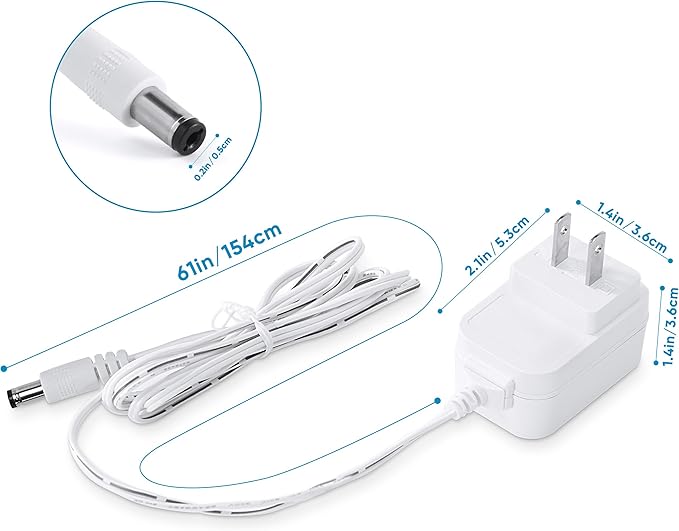 Litever Under Cabinet Lights Plug in, 3 pcs 12 Inches LED Light Strips. Super Bright Dimmable. for Kitchen Counter Top Shelf Workbench Closet Display Bookshelf Lighting. Cool White 4000K