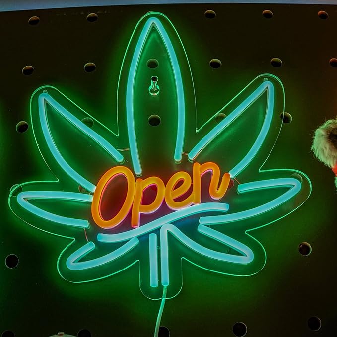 Open Neon Sign Definition Bar Signs, Led Sign USB Powered Bright Open Neon Light for Wall Decor Bar Pub Man Cave Party Art Decor