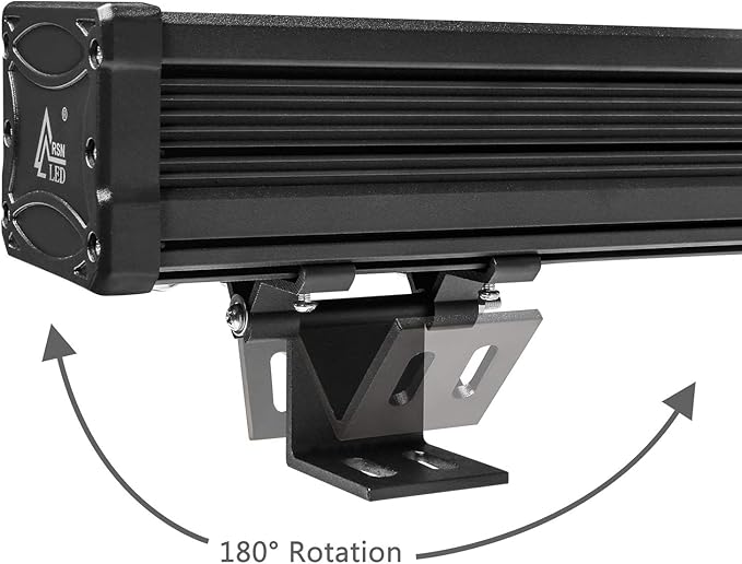 72W Linear Light, 39.5in Wall Washer Light, Linear bar Lamp for Wall, Bridge, Landscape Lighting and Billboard Lighting, Super Bright 7200 Lumens, 3000K Warm White