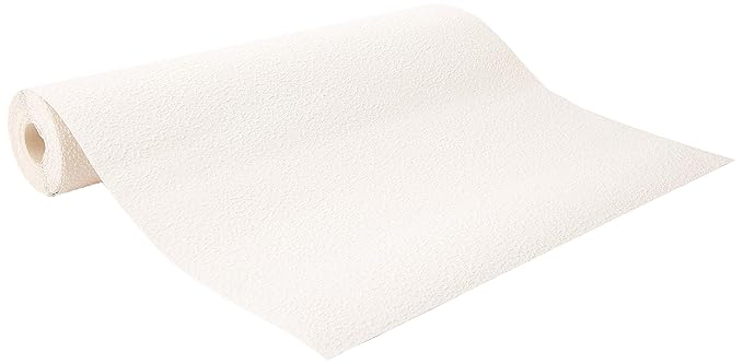 Norwall Paintable Orange Peel Wallpaper, White, 21 inches Wide by 33 feet Long, 48901