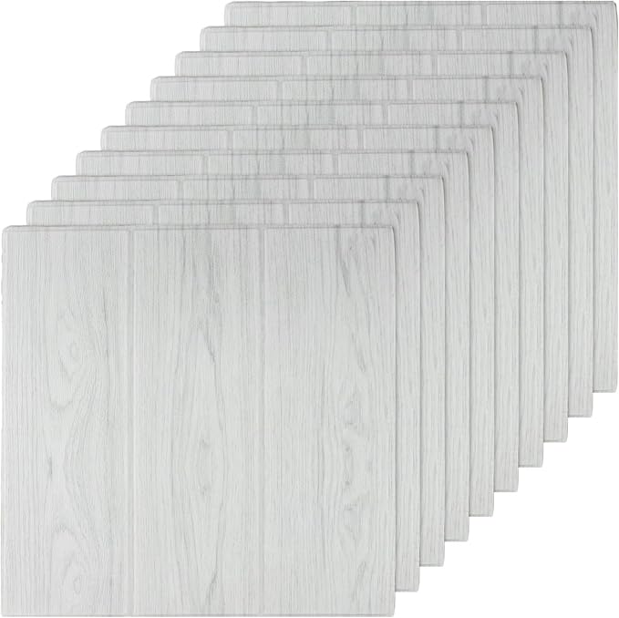 30 PCS 3D Self-Adhesive Tile Stone Brick Wall Sticker Soft Foam Panels Waterproof Wood Grain Wall Stickers Home Decoration