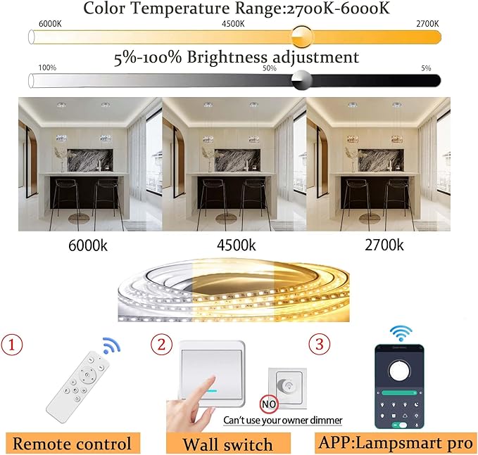 Led Ring Crystal Chandelier, Modern Dimmable Chandeliers Lighting and Hanging Adjustable, LED Round Ceiling Light Fixtures for Dining Room Living Room 7.8'' Silver