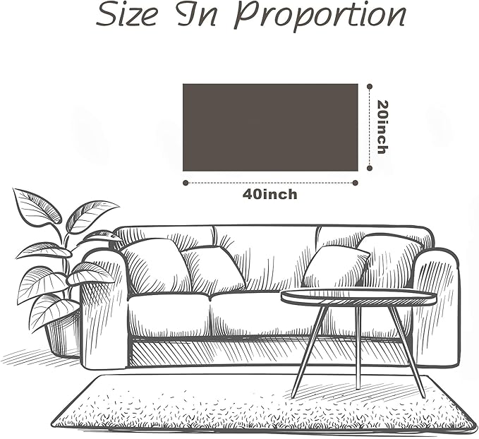 Ocean Framed Wooden Wall Art: Coastal Painting Art 40"x20" Sail Boats Artwork Decor Sunset Seascape Picture Prints for Office