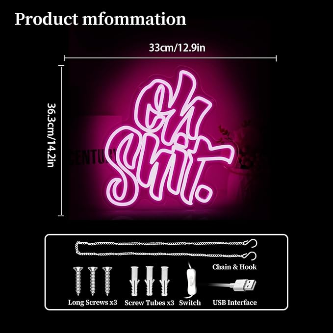 Neon Sign Led Neon Lights Neon Signs for Wall Decor Light Up Sign for Birthday Party Club Gift