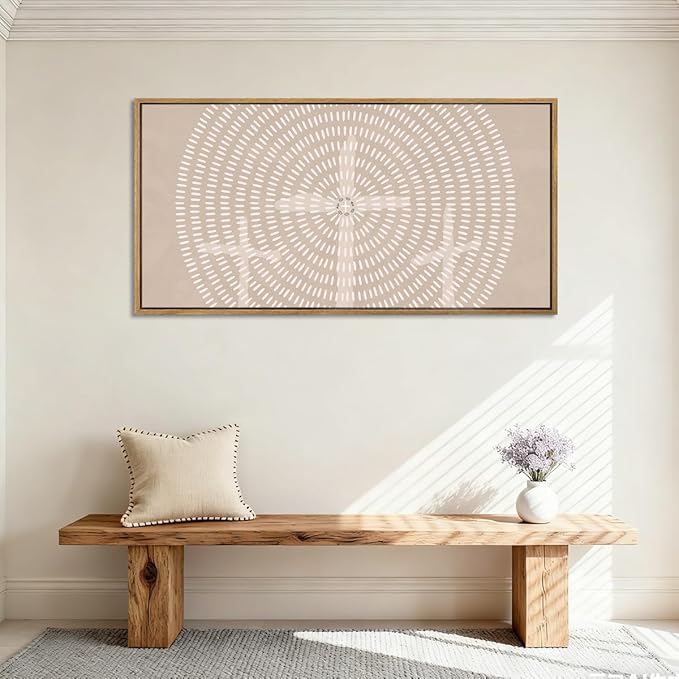 Jesus Wall Art Framed Jesus Feeds The 5000 Canvas Wall Art Christian Paintings Modern Abstract Artwork for Living Room Bedroom Office Decor 40x20 Inch