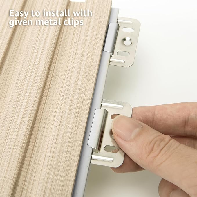 Art3d Slat Wall Panels, WPC Soundproof 3D Wall Paneling for Interior Wall Decor, TV Background, 8-Pack 96 x 6 in. Oak