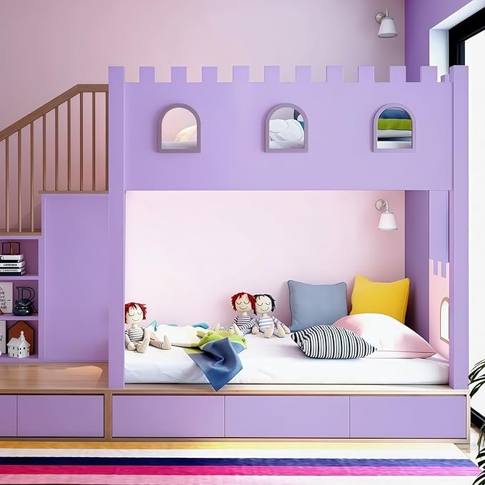 17.51inx118in Purple Wallpaper Peel and Stick Wallpaper Removable Self Adhesive Modern Purple Contact Paper for Cabinets Bedroom Bathroom Vinyl Wrap Matte Textured Waterproof Wall Paper DIY Decorative