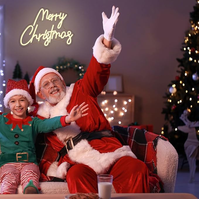 Neon Signs Warm White Neon Light Letter Neon Light for Wall Decor Party Kids Room Wedding Birthday Party Decorations