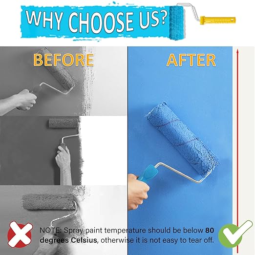 Blue Painters Tape, 20 Rolls Premium Masking Master Tape Painter Tape, Craft Adhesive Paint tape for Walls Painting, DIY Crafts Arts, Scrapbooking, Decoration, 1202yds=20*0.94in*60.1yds, Easy Removal