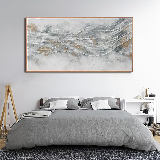 Abstract Canvas Wall Art Decor Modern Wall Art Pictures for Living Room Abstract Canvas Art Wall Decor Large Framed Wall Art Prints Large Artwork for Walls Bedroom Office Decor 29" X 58"