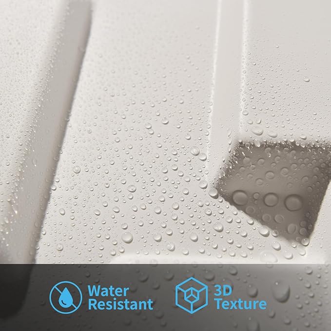 Art3d White PVC 3D Wall Panels - 32 Sq.FT of Stylish Wall Decor for Home & Commercial Spaces