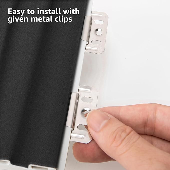 Art3d Slat Wall Panels, WPC Soundproof 3D Wall Paneling for Interior Wall Decor, TV Background, 8-Pack 96 x 6 in. Black