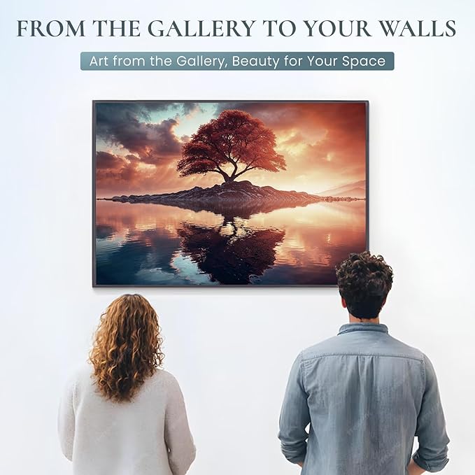 8 Pack Decorative Sound Absorbing Panels, Sound Absorbing Wall Art, 48X32 Inches Acoustic Wall Art for Decoration, Art Acoustic Panels, Acoustic Treatment, Adhesive Included, Red Maple