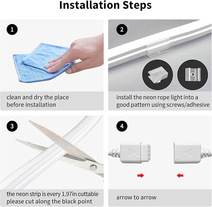 Neon Rope Lights 20FT RGB IC, Neon Light Strip LED Strip Lights for Bedroom with Remote&App IP65 Waterproof Music Sync, Color Changing Rainbow LED Rope Lights for Wall Decor Indoor Outside