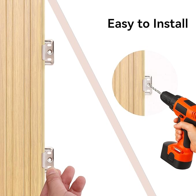 8-Pack WPC Wall Panels 108’’ x 6.3’’ 3D Slat Wall Panel Acoustic Wall Paneling for Interior Wall Decor TV Background Kitchen Bedroom Natural Wood