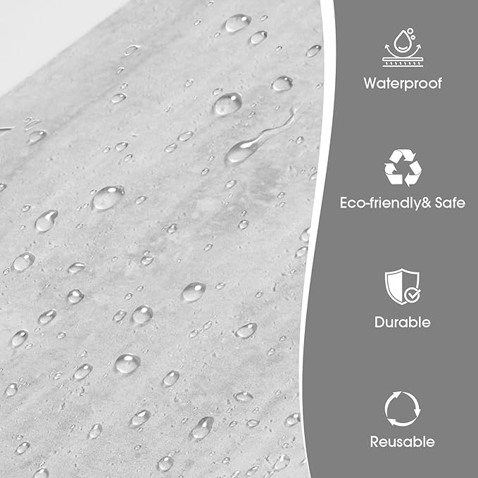 Natural Flexible Soft Stone Wall Panel, 20-Pack, 37.75 Sq Ft Coverage, Flexible & Bendable Exterior Wall Panels - Textured Stone Siding for Interior & Outdoor Use - Gray