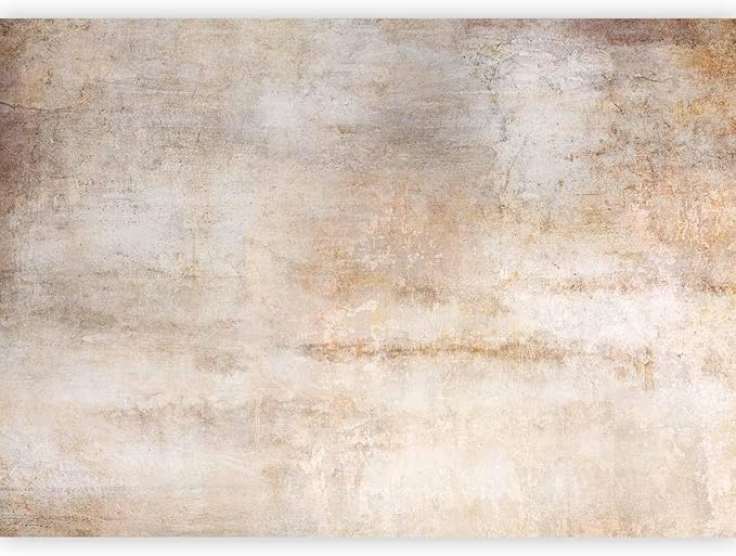 artgeist Wall Mural Abstract 116x83 in - Peel and Stick Self-Adhesive Wallpaper Removable Large Sticker Foil Wall Decor Print Design Mural Background Gold Concrete Look f-A-10084-a-a