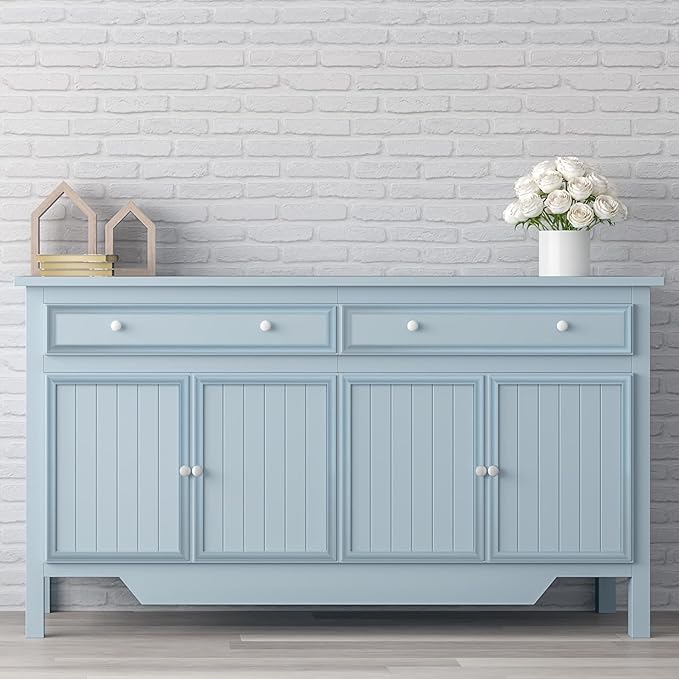 15-Pack 15.75" Unfinished Wood Astragal Trim - Easy to Paint, Cute Decorative Molding DIY Craft for Furniture Frame, Mirror Edge, Wall, Door, Closet, Dresser, Shelf