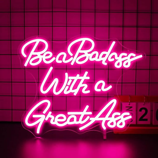 Neon Sign, Neon Signs for Wall Decor Pink Neon LED Signs Room Neon Light Up Signs Home Decor for Bedroom Club Party Bars Shop USB Operated