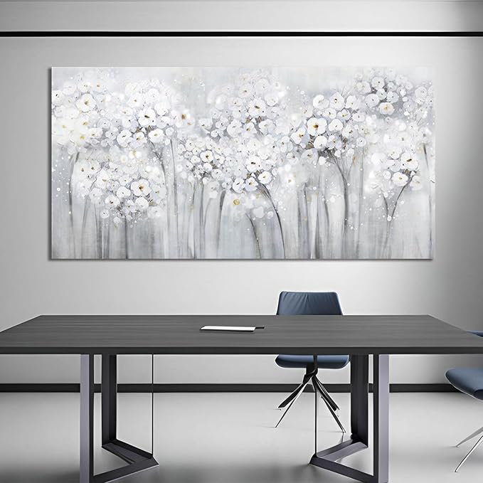 Artexist Wall Decor for Living Room Landscape Artwork Blossom Oil Paintings for Bedroom Kitchen Office Home Decorations 29"x58"