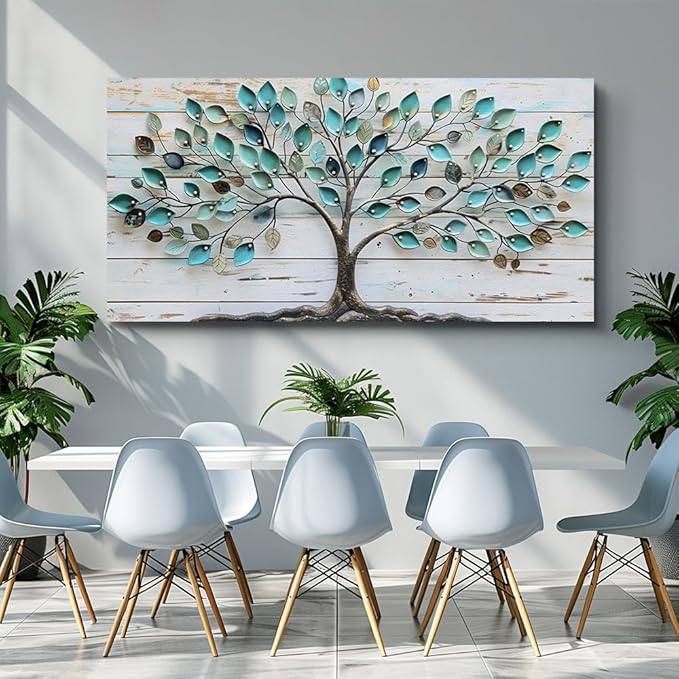 MHARTK66 30 X 60 Wall Art For Living Room Abstract Wall Decor For Bedroom Large Wall Art Canvas Prints Tree Landscape Picture Framed Artwork For Walls Office Paintings Modern Decorations For Home