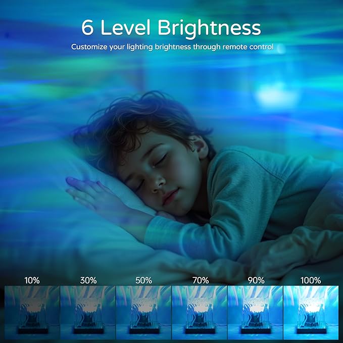 Northern Lights Projector Rechargeable, Aurora Light Projector Luminorthe Cube Lamp Mood Ambient Lighting with 16 Colors and Aurora Drift Effects for Room Decor Teen Girl Gifts Classroom - Cordless