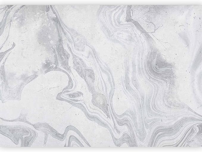 artgeist Wall Mural Stone Wall 77x55 in - Peel and Stick Self-Adhesive Wallpaper Removable Large Sticker Foil Wall Decor Print Picture Image Design Marble Like Abstract 3D Illusion f-A-0883-a-a