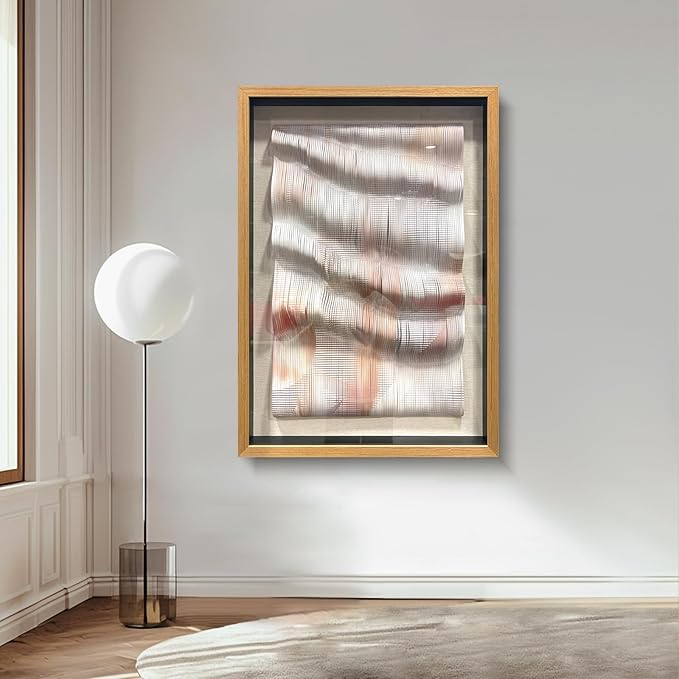 LIUZEYUE - Hand crafted Paper Artwork 3D Wall Art living room wall decor modern 27.6"x39.4"