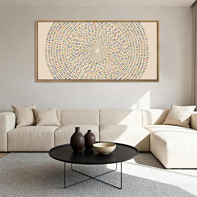 Anyzal Large Jesus Wall Art 20x40 Inch Jesus Feeds the 5000 Wall Art Modern Christian Art for Living Room Bedroom Dining Room