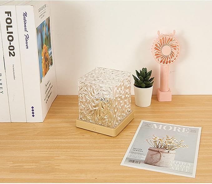 Aurora Dreamscape Projector, 3D Ripple Romantic Ambient Lighting, 16 Colors Rechargeable Aurora Light Projector & Mood Lighting Galaxy Lamp with Touch & Remote for Bedroom (16color, Rechargeable)