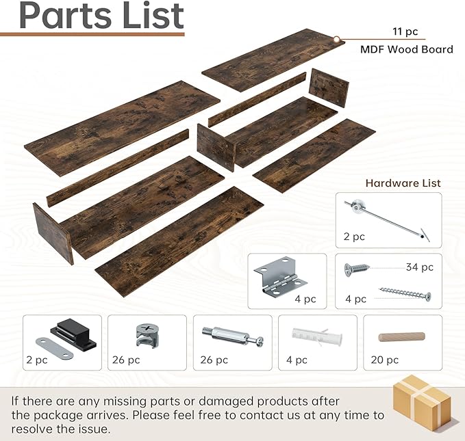 72inch Fireplace Mantel Shelf Rustic Fireplace Shelves,Wall-Mounted Floating Mantle for Fireplace or Living Room Decor,with Hidden Storage,MDF Wood,DIY Assembly Required,Brown (72Lx8Dx7H)