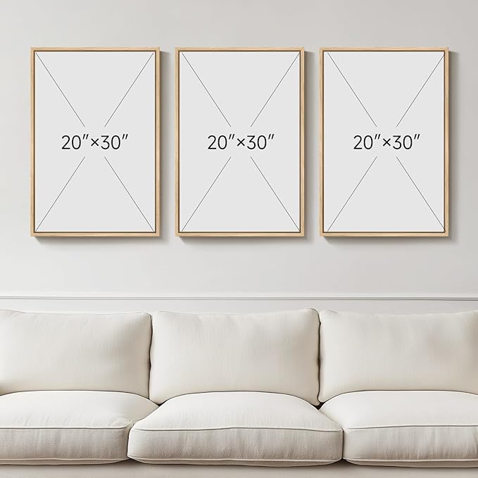 Large 3D Textured Framed Boho Neutral Abstract Wall Art, Set of 3 Modern Paintings Artwork for Walls, Black White Brown Minimalist Geometric Pictures for Living Room, Entryway, Dining Room Wall Decor