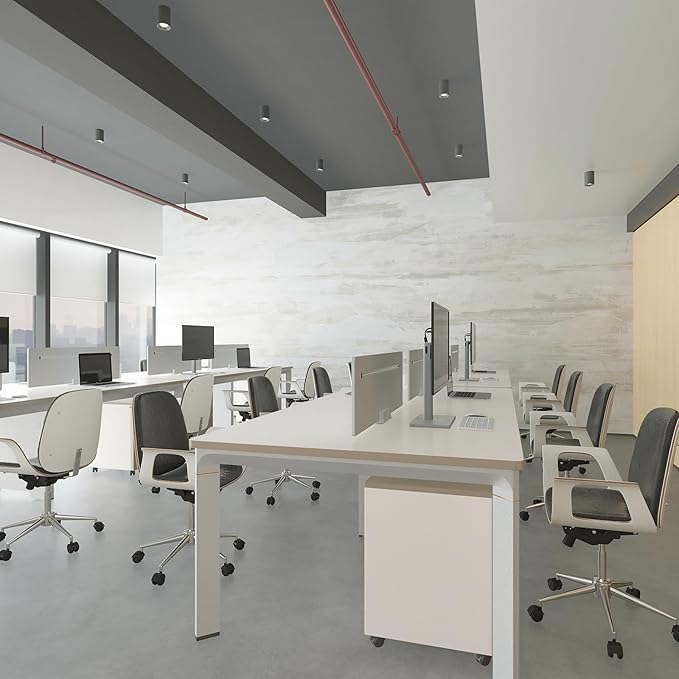 48x78inch Extra Wide Ivory White Concrete Wallpaper Peel and Stick White Grey Stained Plaster Effect Contact Paper Matte Thick Self-Adhesive Waterproof Furniture Sticker Modern Industrial Style